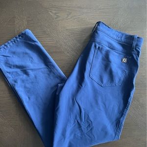 Mens Foot Joy Blue Golf Pants